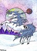 ACEO Art Card - Snow Unicorn